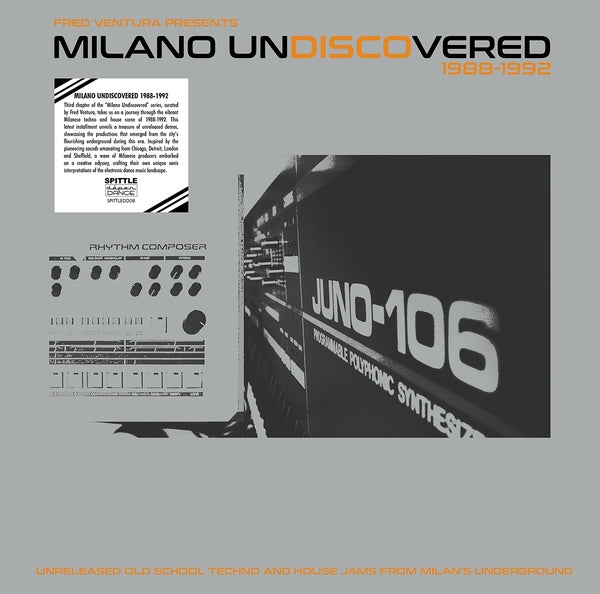 V/A - Fred Ventura Presents Milano Undiscovered 1988-1992 LP