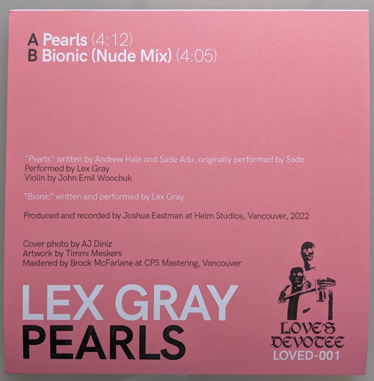 Lex Gray - Pearls 7"