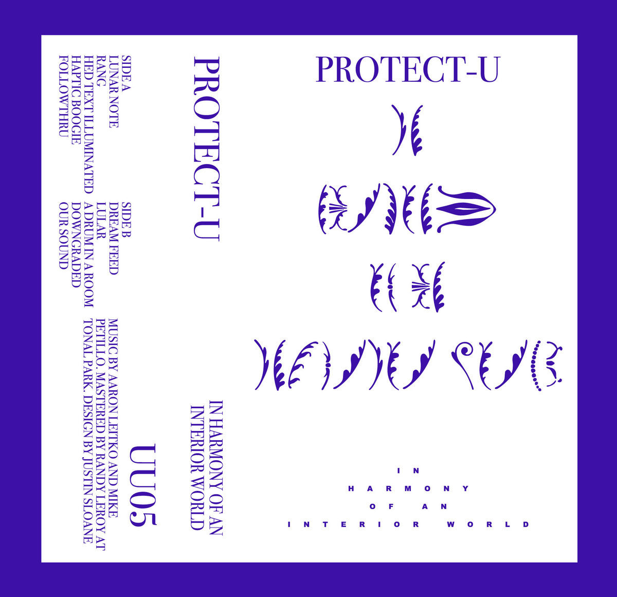 Protect-U - In Harmony of an Interior World cassette