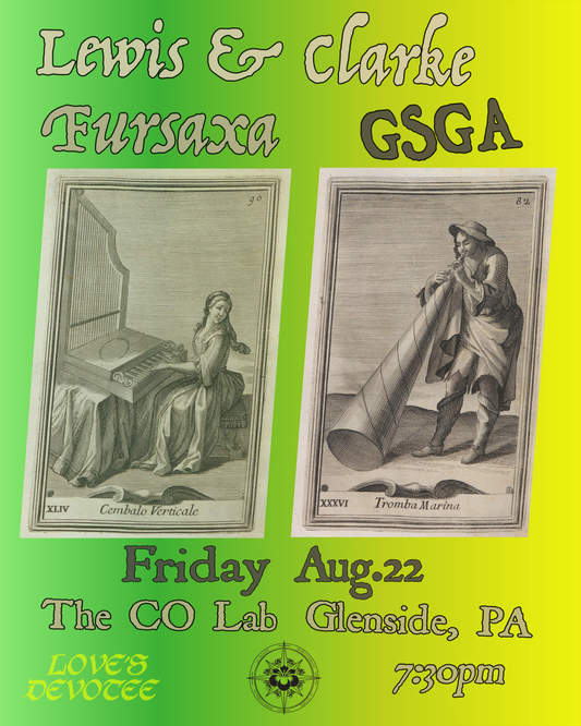 8/22: Lewis & Clarke / Fursaxa / GSGA